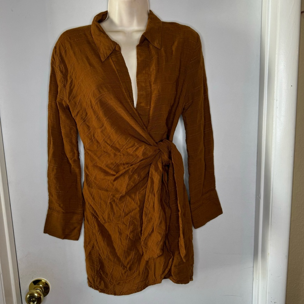 L Space Daydreamer Tunic Wrap Mini Dress - Picture 3 of 7